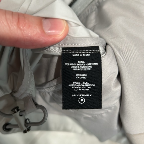 Theory Windbreaker with Hood - Picture 3 of 3